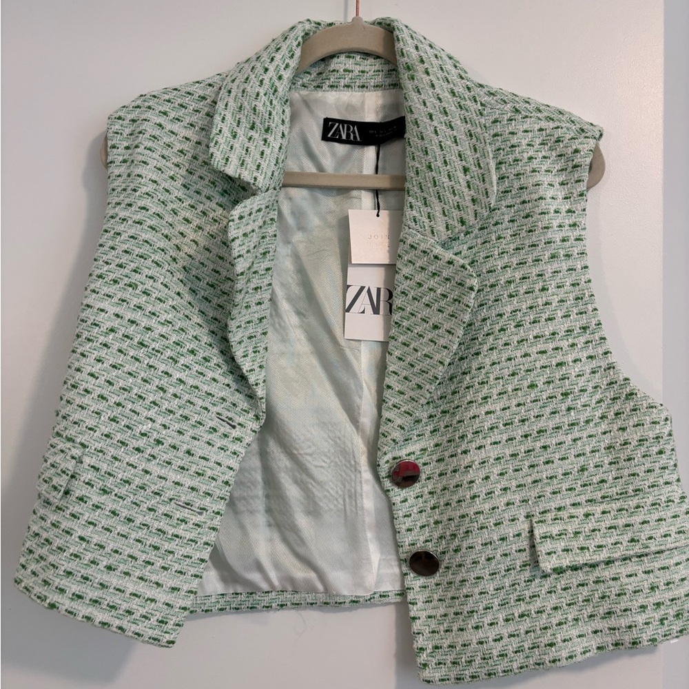 Zara Tweed Vest